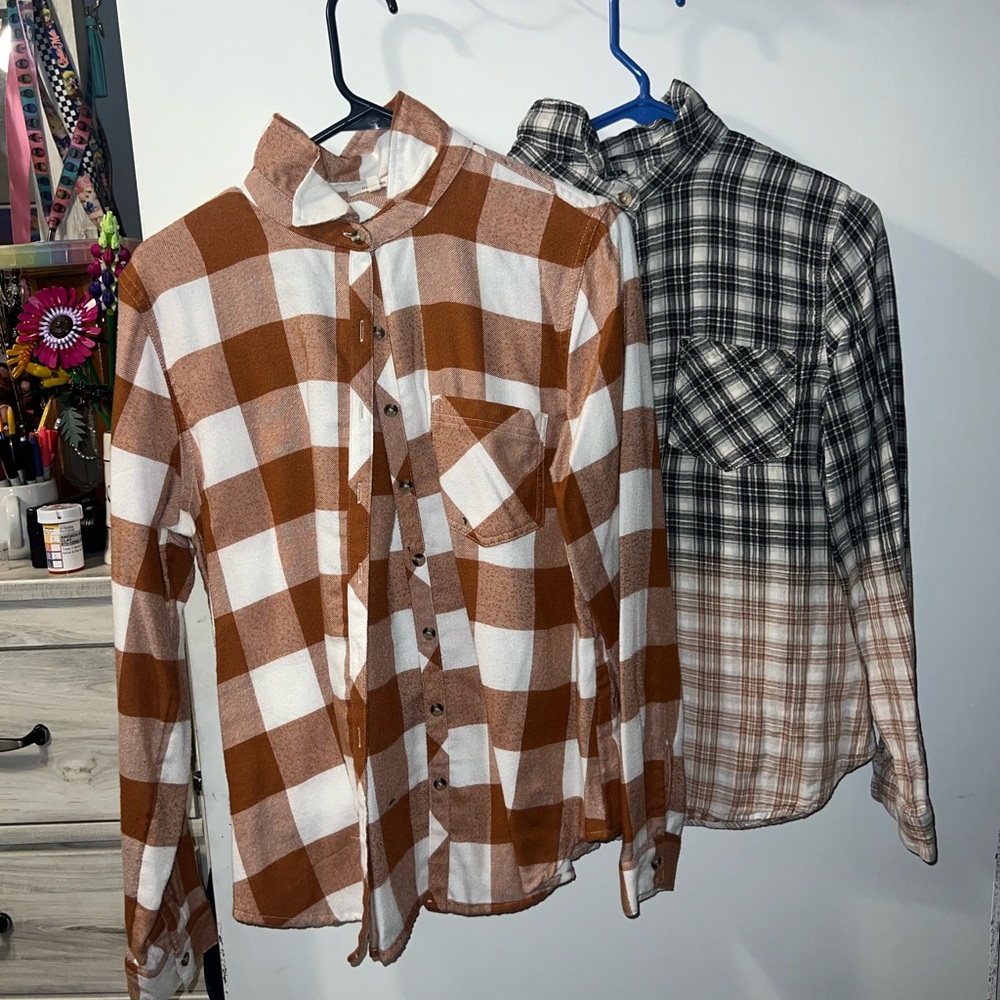 Two Maurice’s Flannels